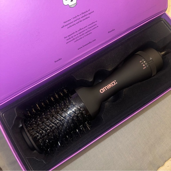 NEW $100 Amika Hair Blow Dryer Brush 2.0 - Picture 8 of 11